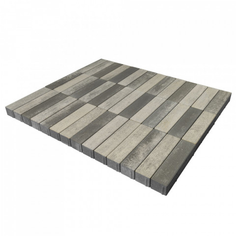 Плитка тротуарная BRAER �&nbsp;игель, Color Mix 